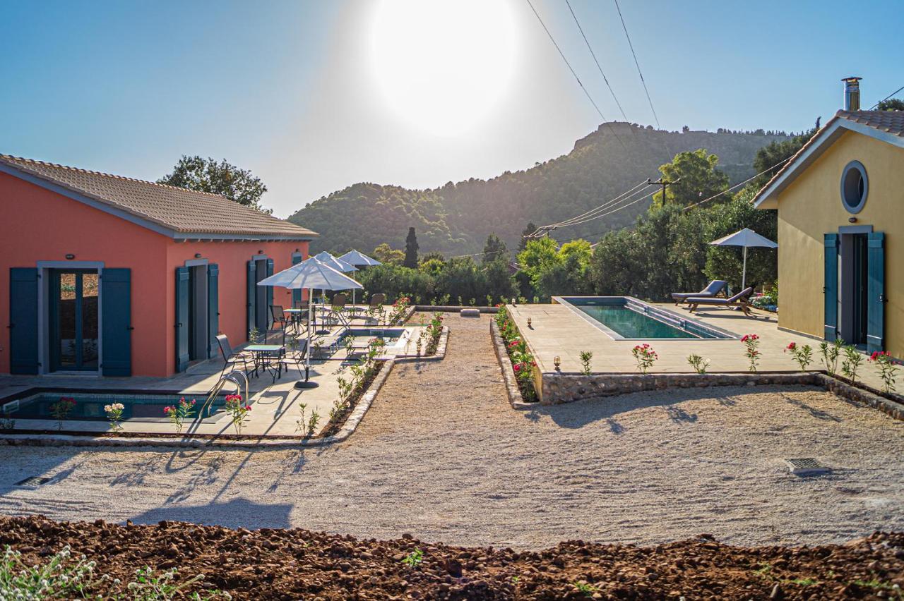 Throisma Studios With Private Pool & Parking Asos Exterior photo