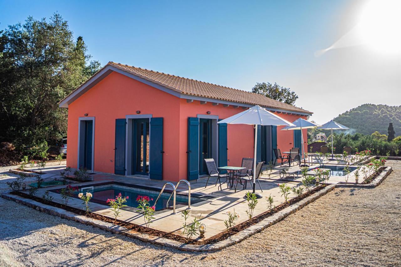 Throisma Studios With Private Pool & Parking Asos Exterior photo