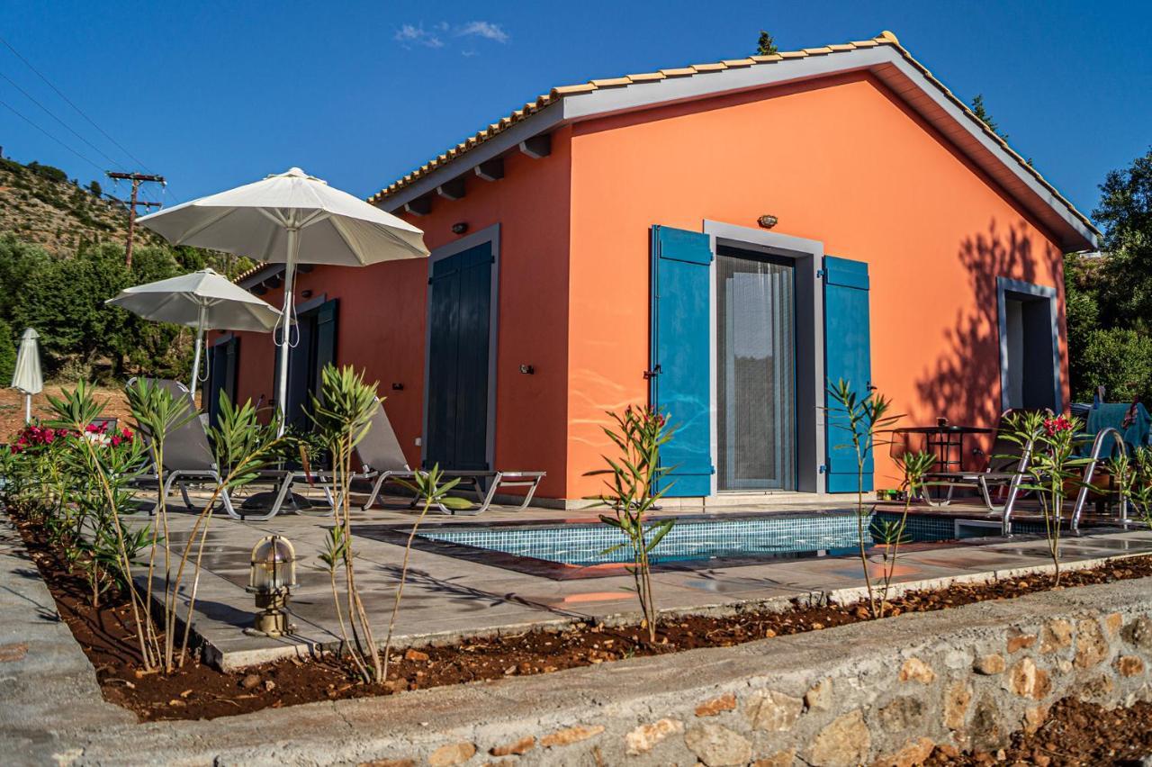 Throisma Studios With Private Pool & Parking Asos Exterior photo